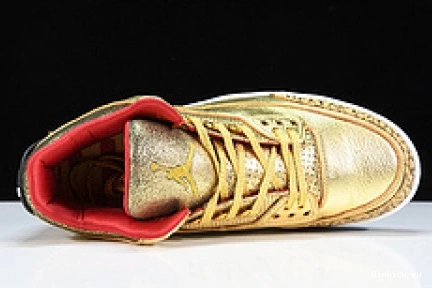JORDAN AIR 3 2020 JHT GOLD OSCARS 1001